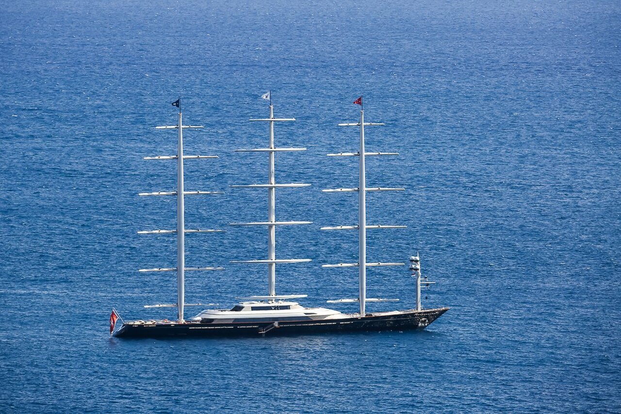 Maltese Falcon-jacht – 88m – Perini Navi - Elena Ambrosiadou