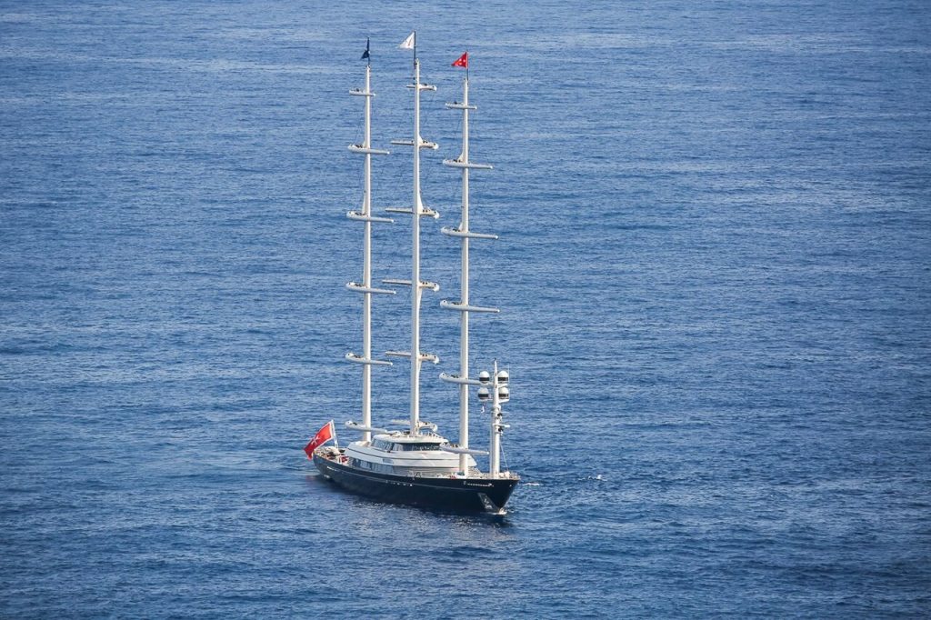 Яхта Maltese Falcon – 88 м – Perini Navi - Елена Амброзиаду