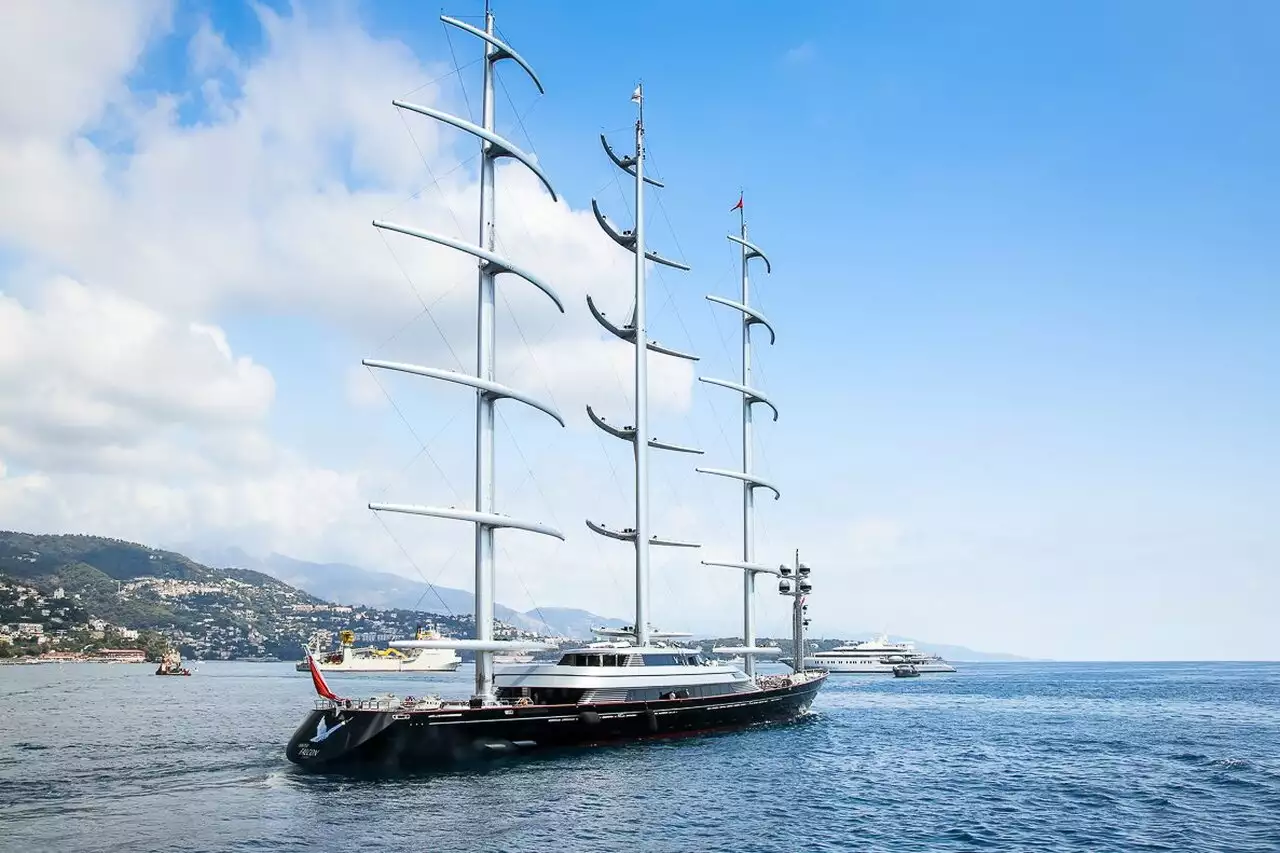 Яхта Maltese Falcon – 88 м – Perini Navi - Елена Амброзиаду