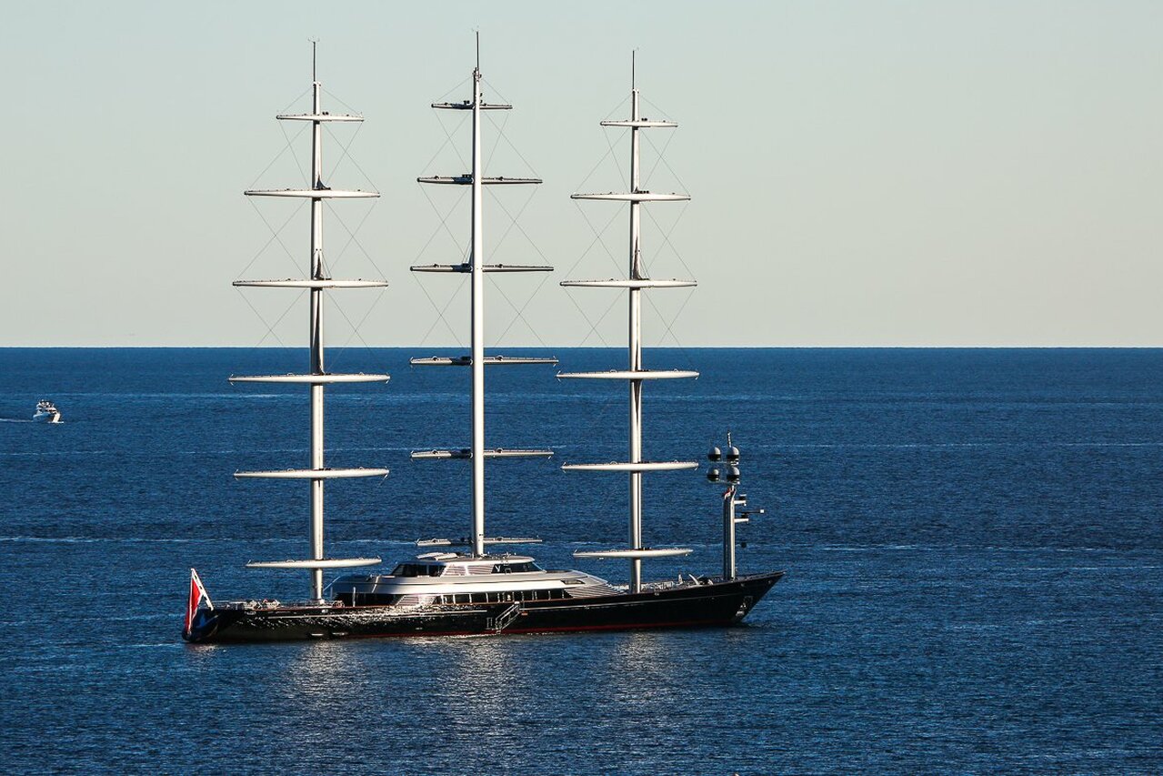 Яхта Maltese Falcon – 88 м – Perini Navi - Елена Амброзиаду