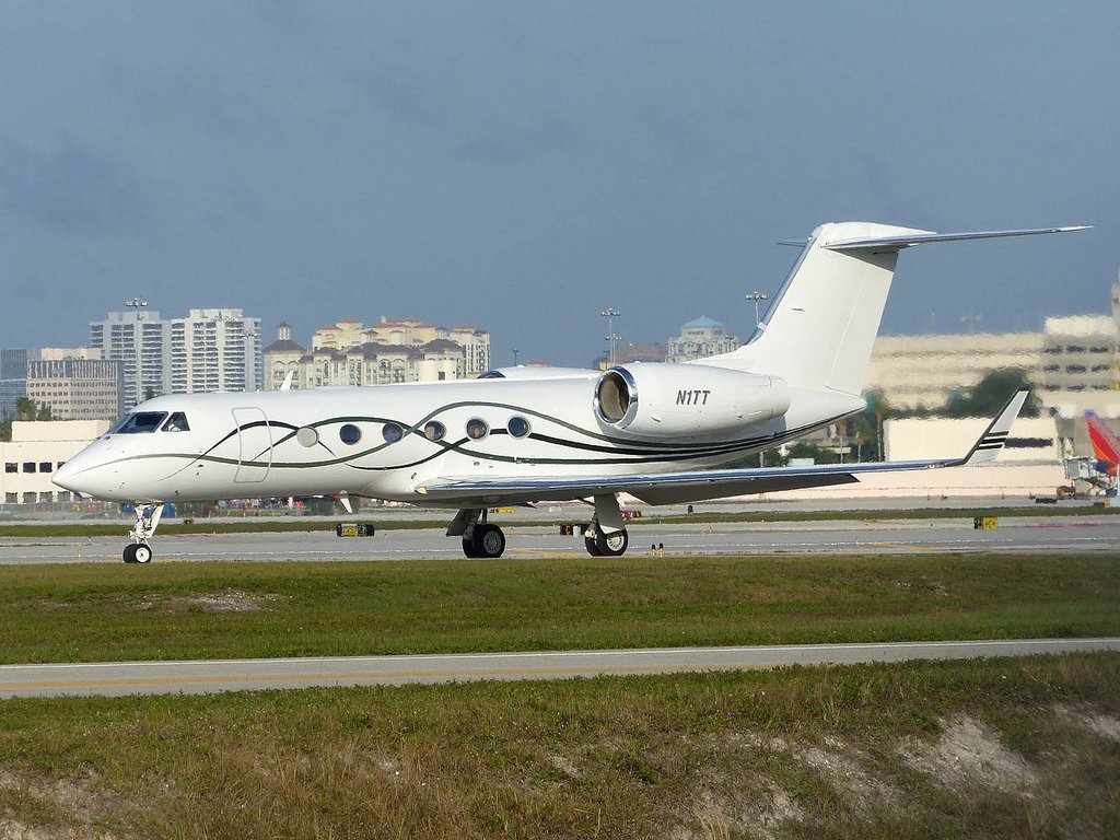 N1TT Gulfstream G450 Terry Taylor privéjetr