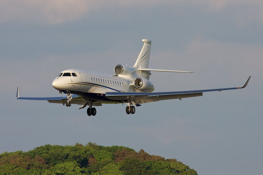 Avion N66DD Falcon 7X Duchossois (1)