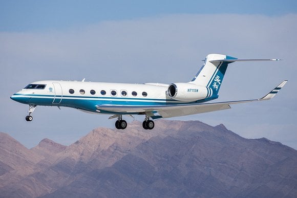 N711SW Wynn Gulfstream