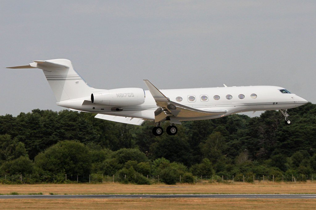 N817GS Gulfstream G650 Larry Ellison private jet