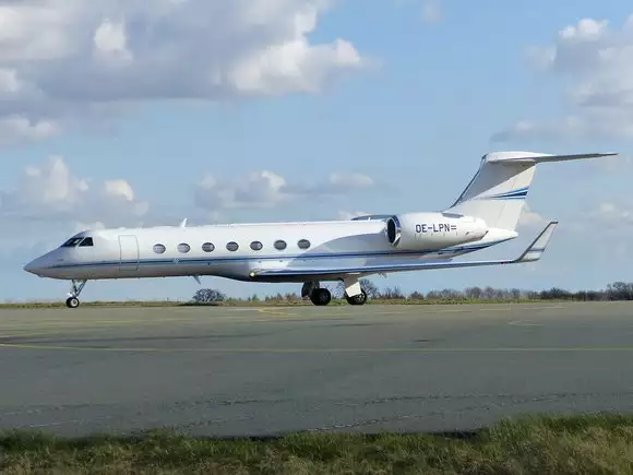 OE-LPN G550 Частный самолет Владимира Потанина