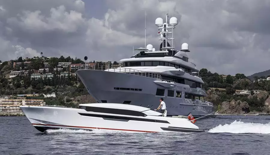 Oceanco-yacht-DREAMBOAT-with-her-tender