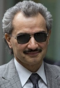 El príncipe Al Waleed bin Talal al Saud