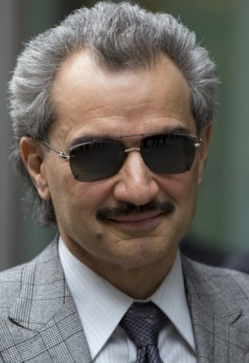 Il principe Al Waleed bin Talal al Saud