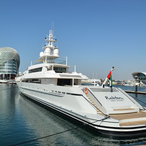 RABDAN Yacht • Silver Yachts • 2007 • Owner Mohammed bin Zayed