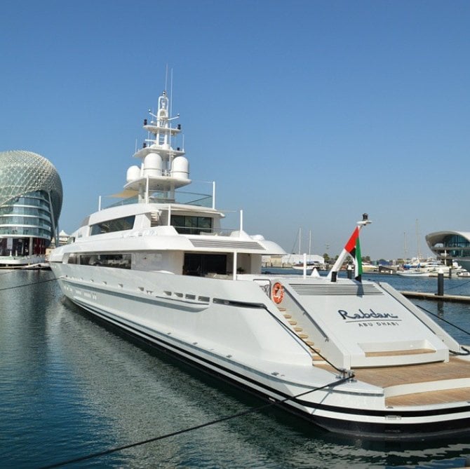 RABDAN Yacht • Silver Yachts • 2007 • Owner Mohammed bin Zayed