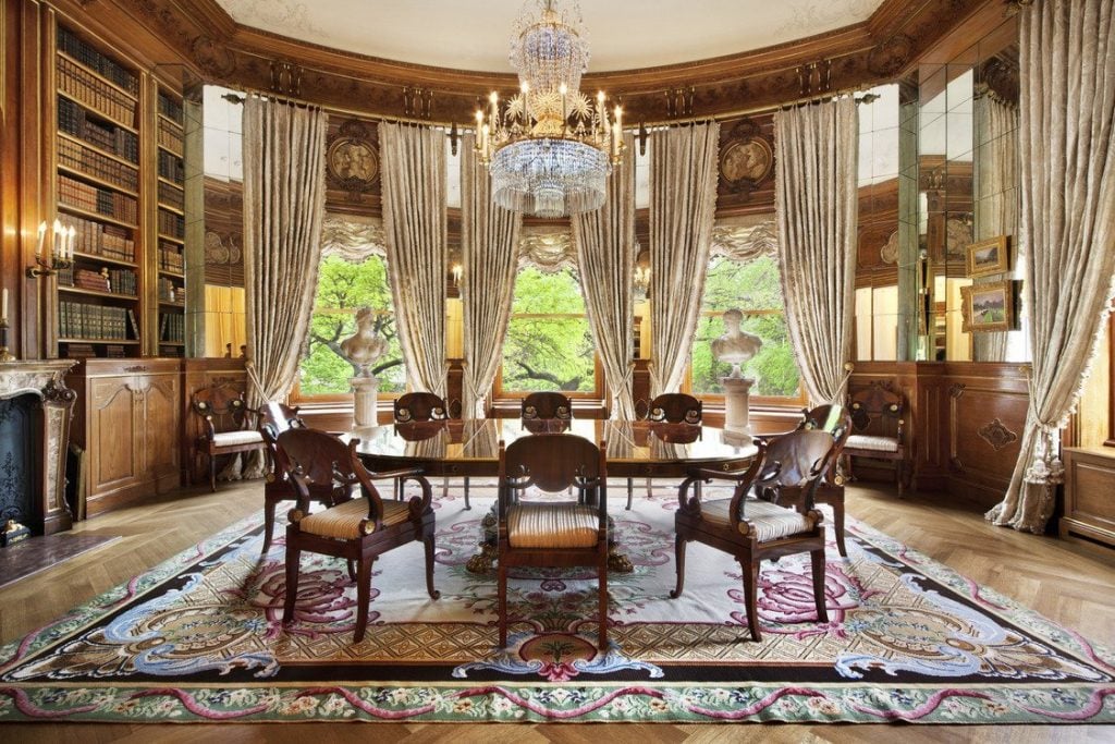Interior de la casa de Nueva York de Roman Abramovich