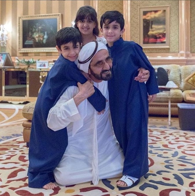 Familie Sjeik Mohammed bin Rashid Al Maktoum