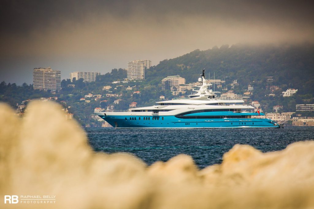 SUNRAYS Yacht • Oceanco • 2010 • Owner Ravi Ruia