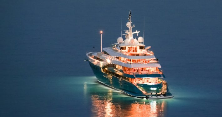 SUNRAYS Yacht • Oceanco • 2010 • Owner Ravi Ruia