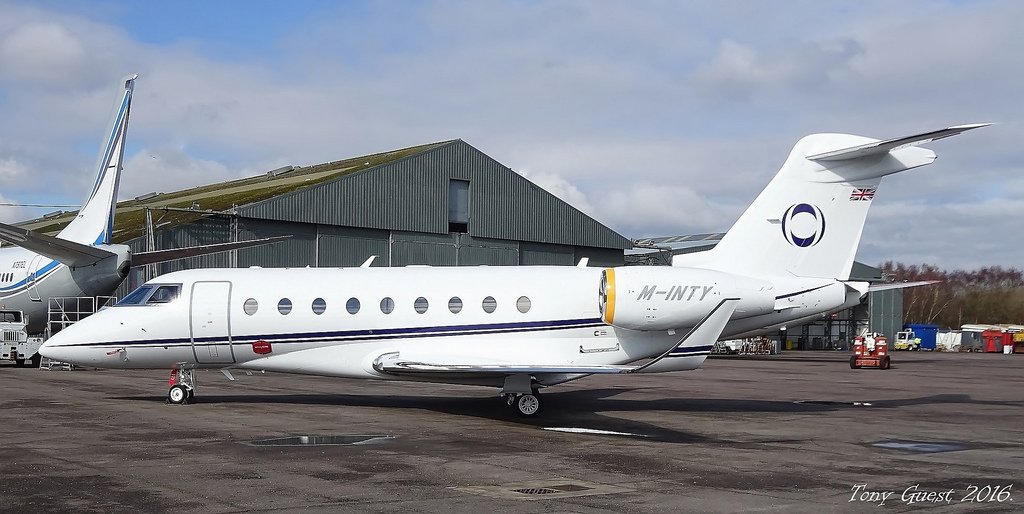 M-INTY G280 Jim Ratcliffe private jet