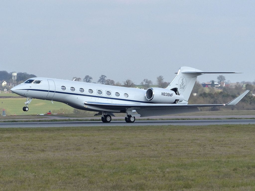 N838MF G650Ronald Perelman