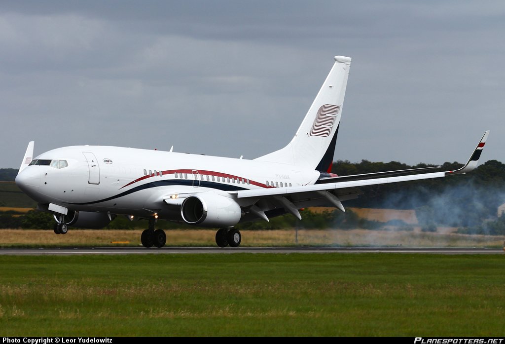 P4-MAK B737 Igor Makarov Privatjet