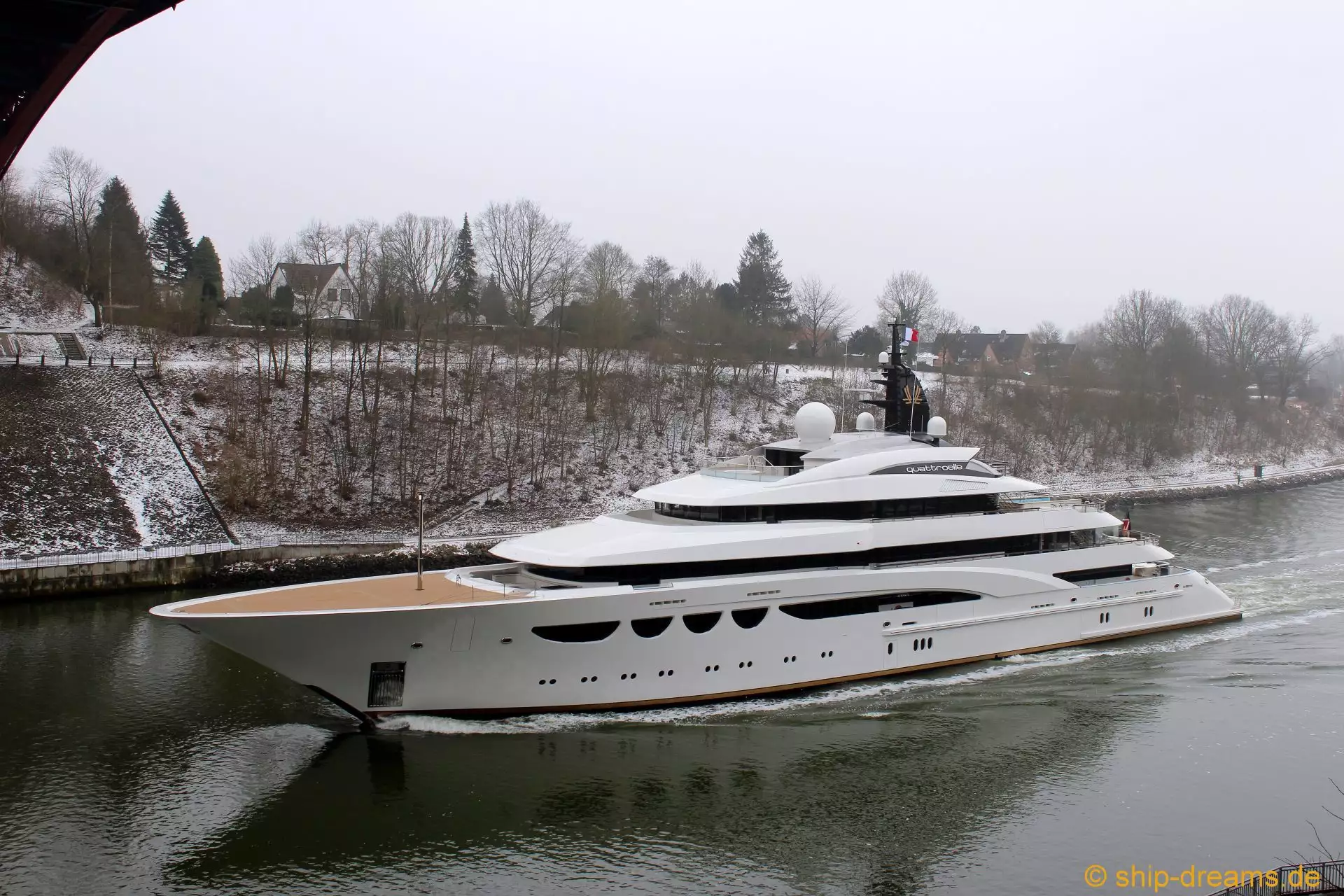 Яхта Quattroelle - Lurssen - 2013 г.