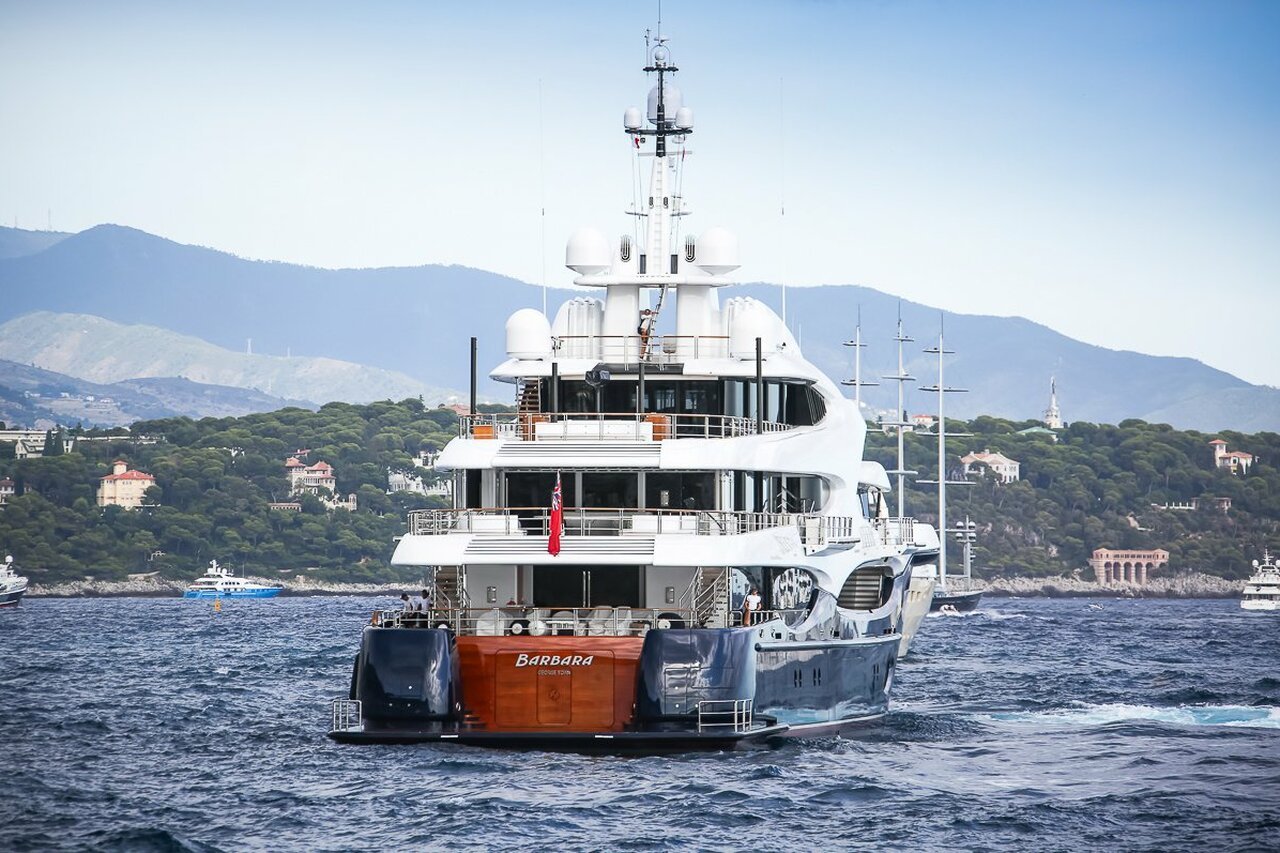 Barbara Yacht • Oceanco • 2017 • Sahibi Felix Baker