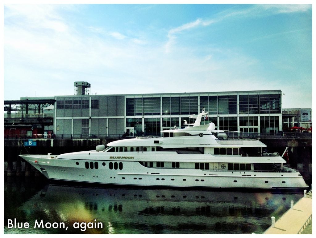 who owns mega yacht blue moon