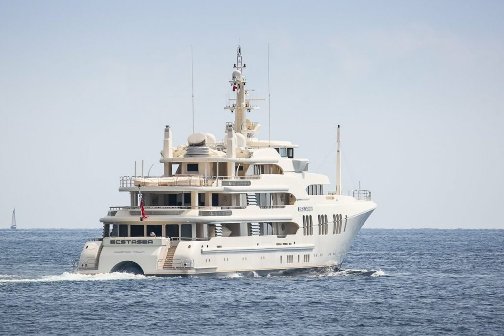 Inside Ecstasea Yacht Feadship 2004 Value 120m Owner Alshair Fiyaz