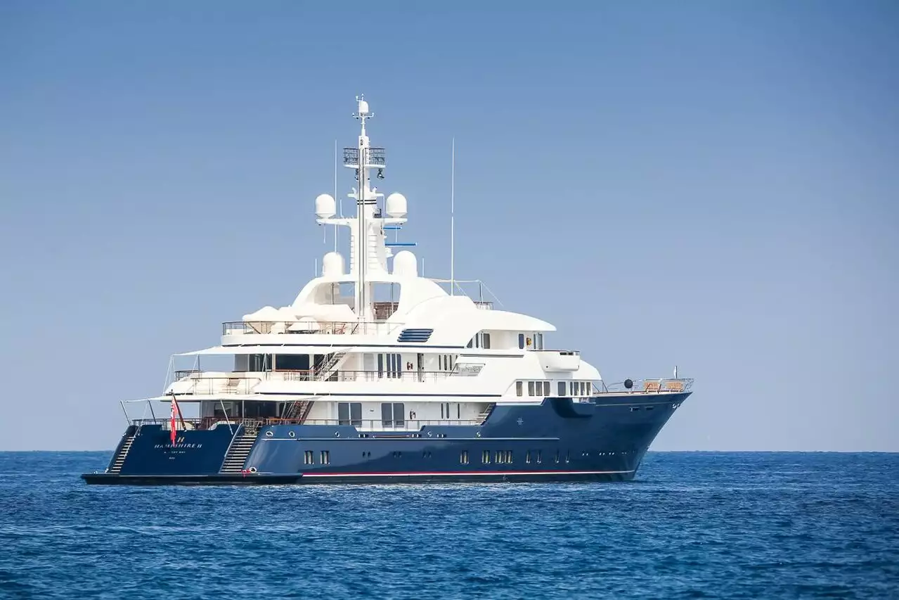 Hampshire II Yacht • 78m • Feadship • 2012 • Owner Jim Ratcliffe