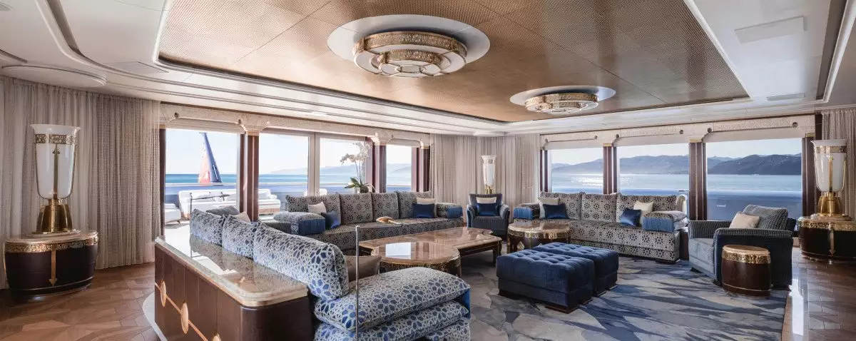 yacht Jubilee interior