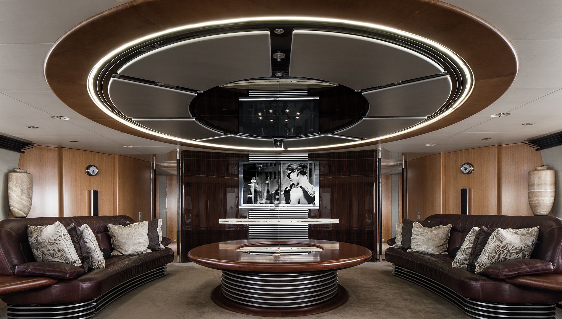 inside the maltese falcon yacht