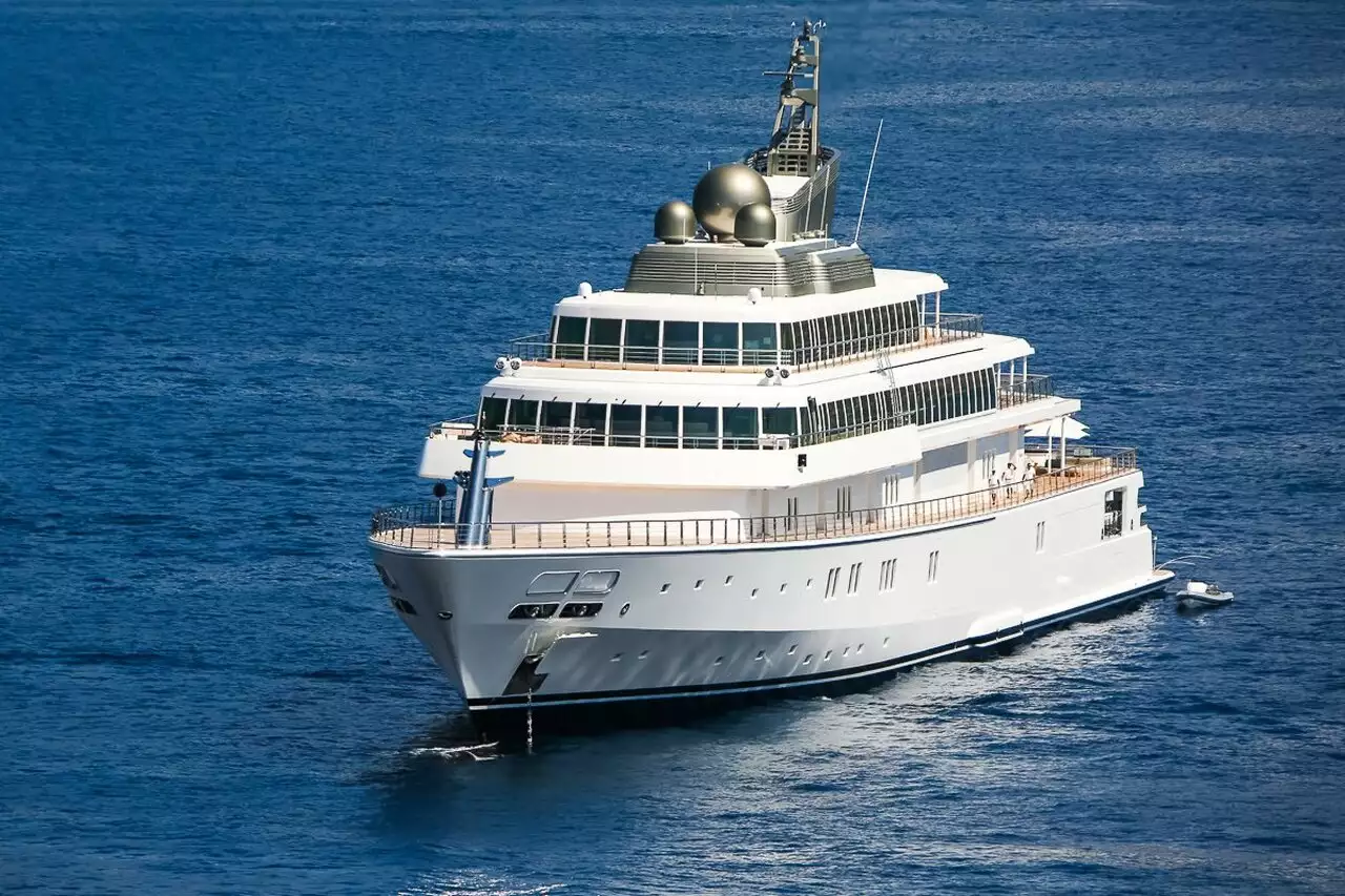 yate Rising Sun – 138m – Lurssen - David Geffen