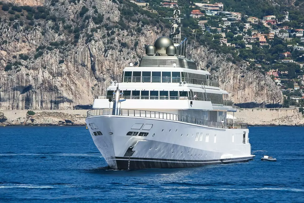 yat Rising Sun - 138m - Lurssen - David Geffen