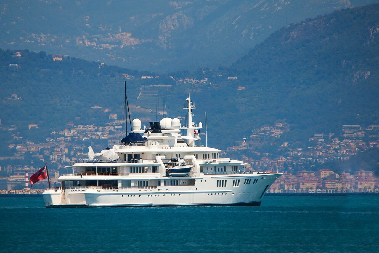 Yacht Tatoosh – 92m – Nobiskrug - Paul Allen