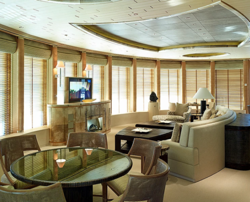 yacht Eclipse interior