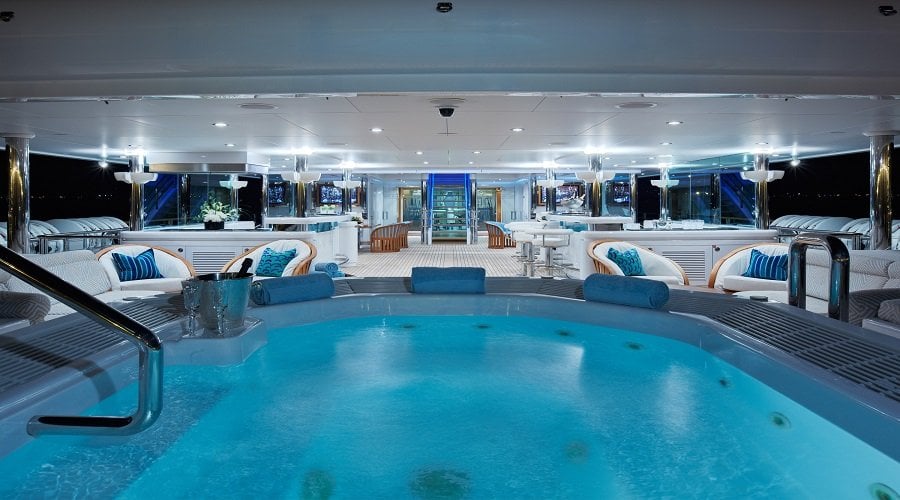 eclipse mega yacht interior