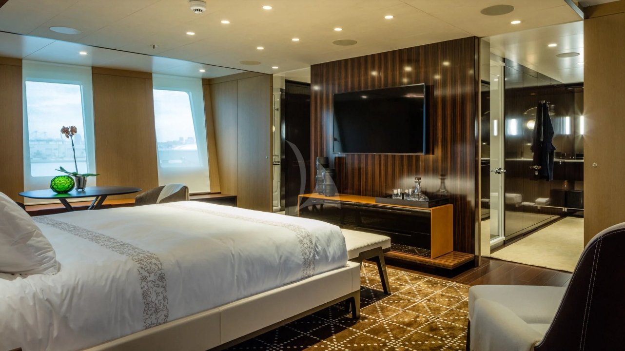 Interno di Halo dell'yacht di Feadship