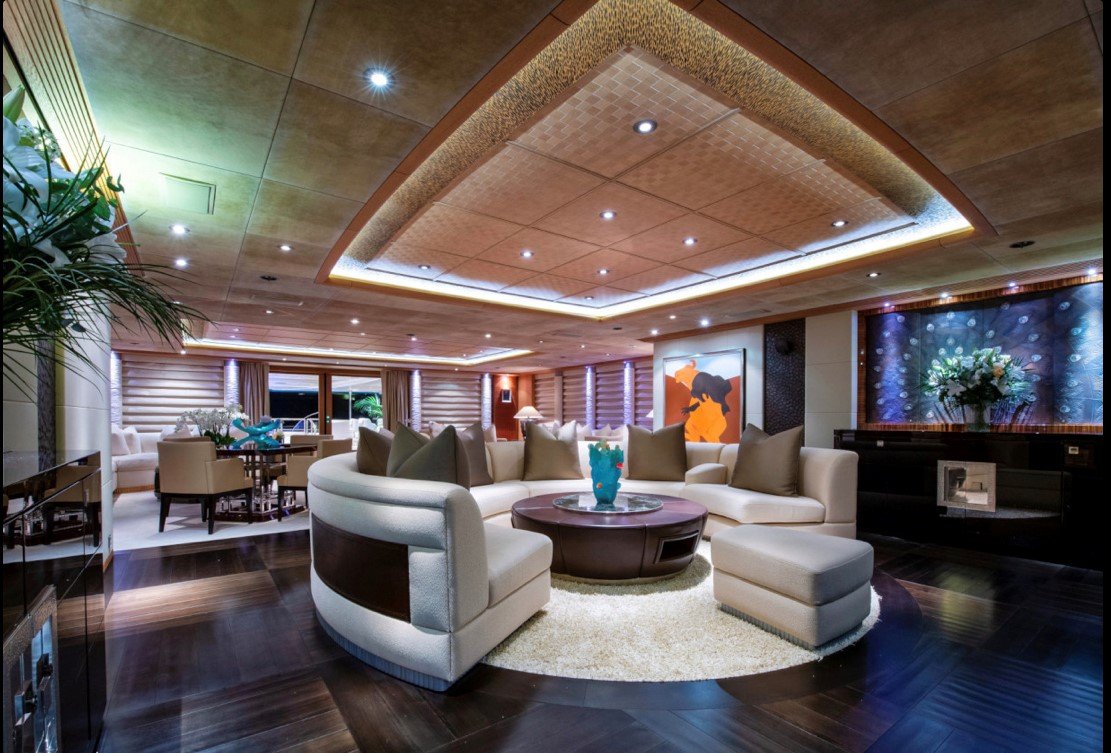 Oceanco jacht Sunrays interieur