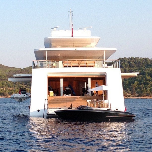 interior venus yacht