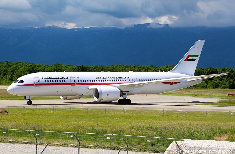 A6-PFC B787 Sceicco Tahnoon bin Zayed Abu Dhabi