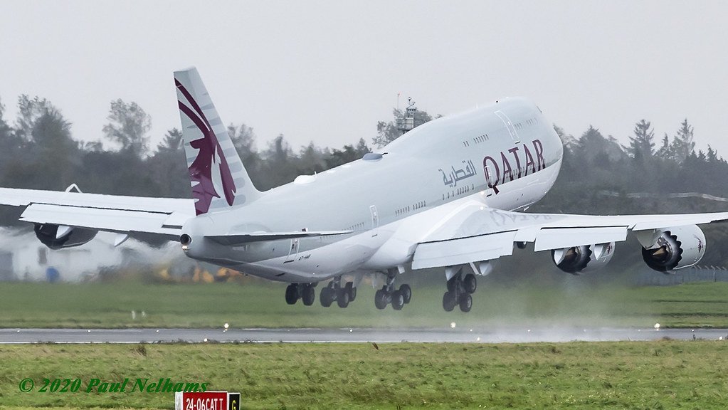 A7-HHE B747 Qatar