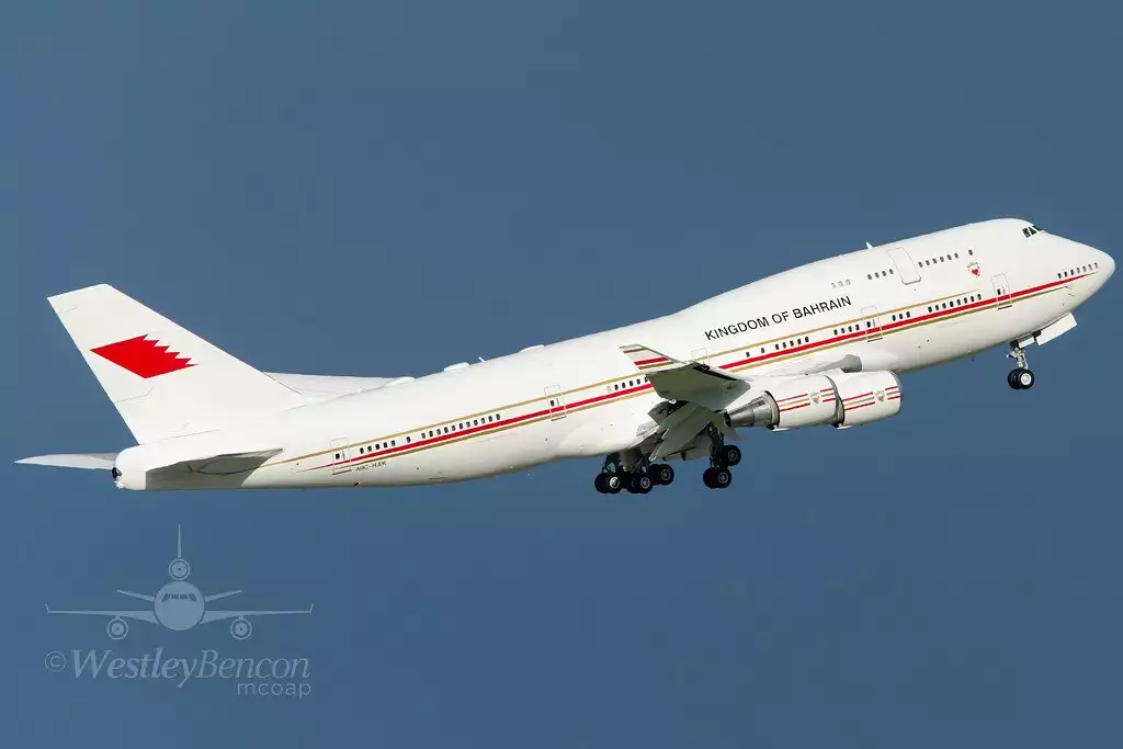 A9C-HAK-Bahrain – Königsfamilie B747 