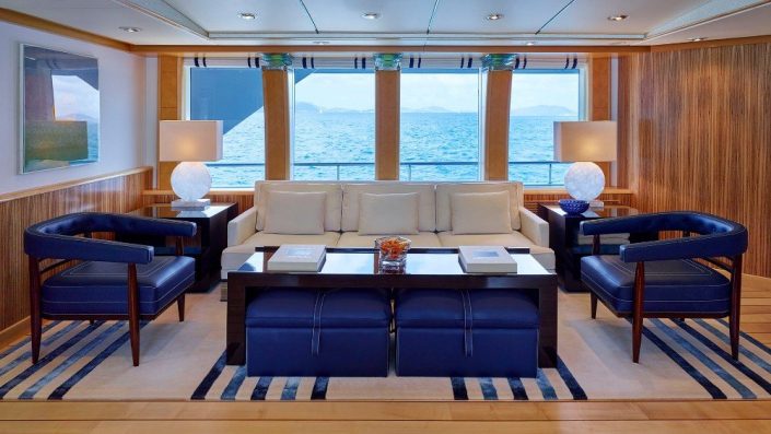 amevi yacht interior