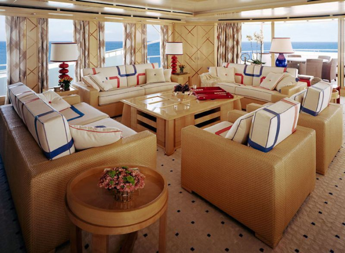 amevi yacht interior