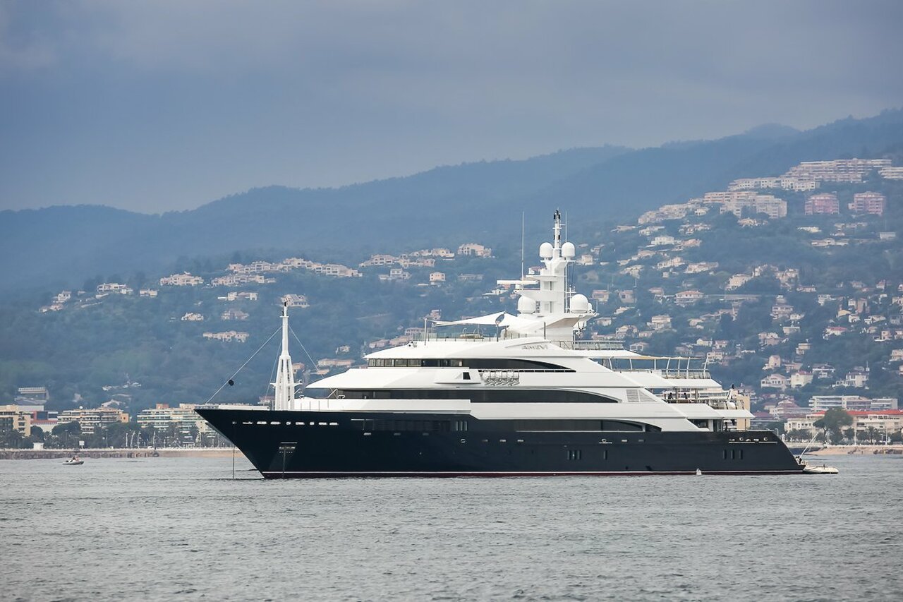 AALTO Yacht • Oceanco • 2007 • Propriétaire Lakshmi Mittal