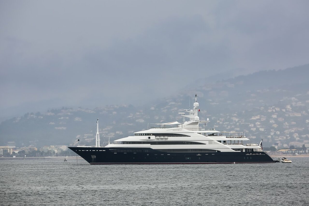 AALTO Yacht • Oceanco • 2007 • Propriétaire Lakshmi Mittal