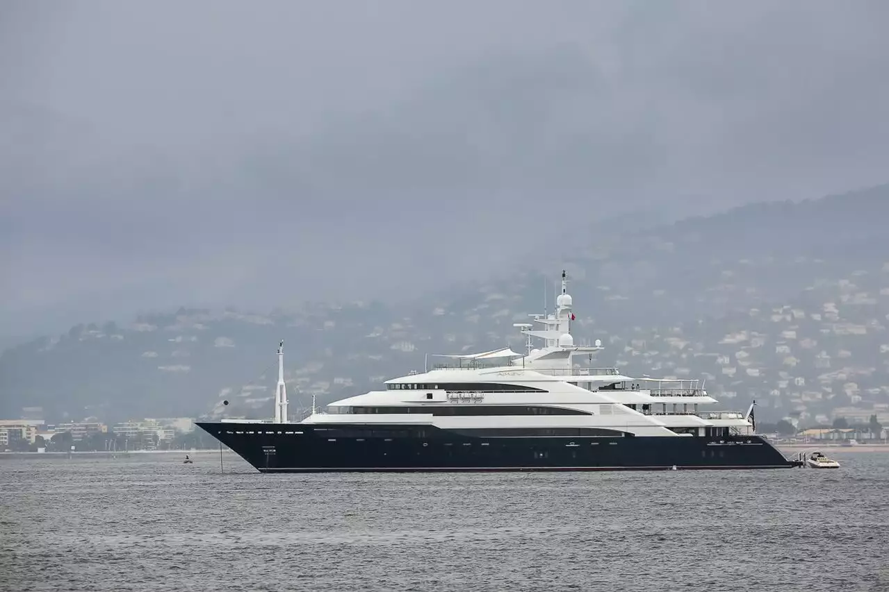 Yate AALTO • Oceanco • 2007 • Propietario Lakshmi Mittal