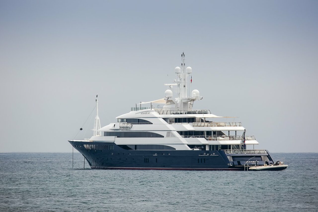 AALTO Yacht • Oceanco • 2007 • Propriétaire Lakshmi Mittal