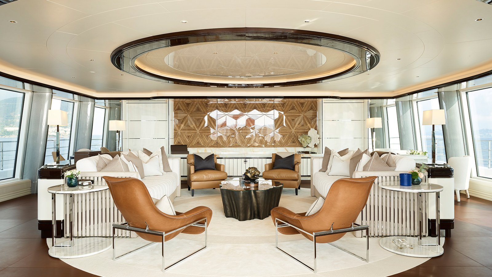 Andrew Winch Design yacht interior