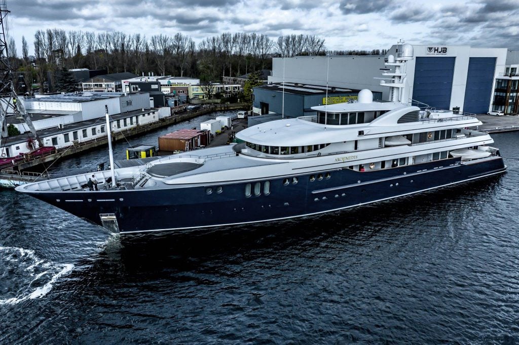 ARCHIMEDES Yacht • Feadship • 2008 • Owner James Simons