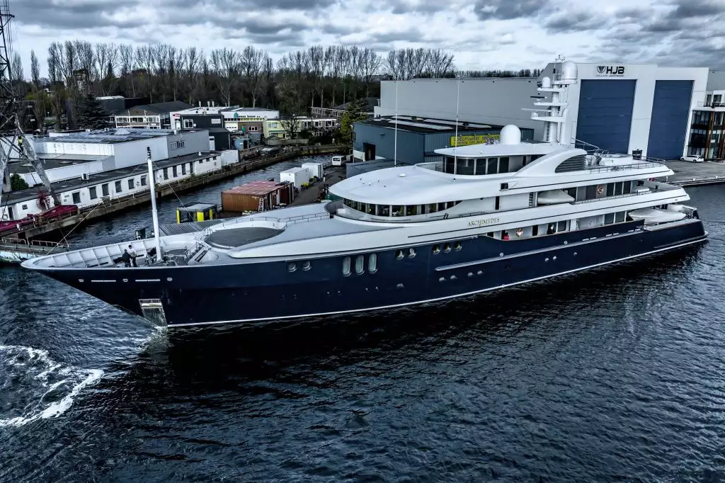 Яхта ARCHIMEDES • Feadship • 2008 • Владелец Джеймс Саймонс