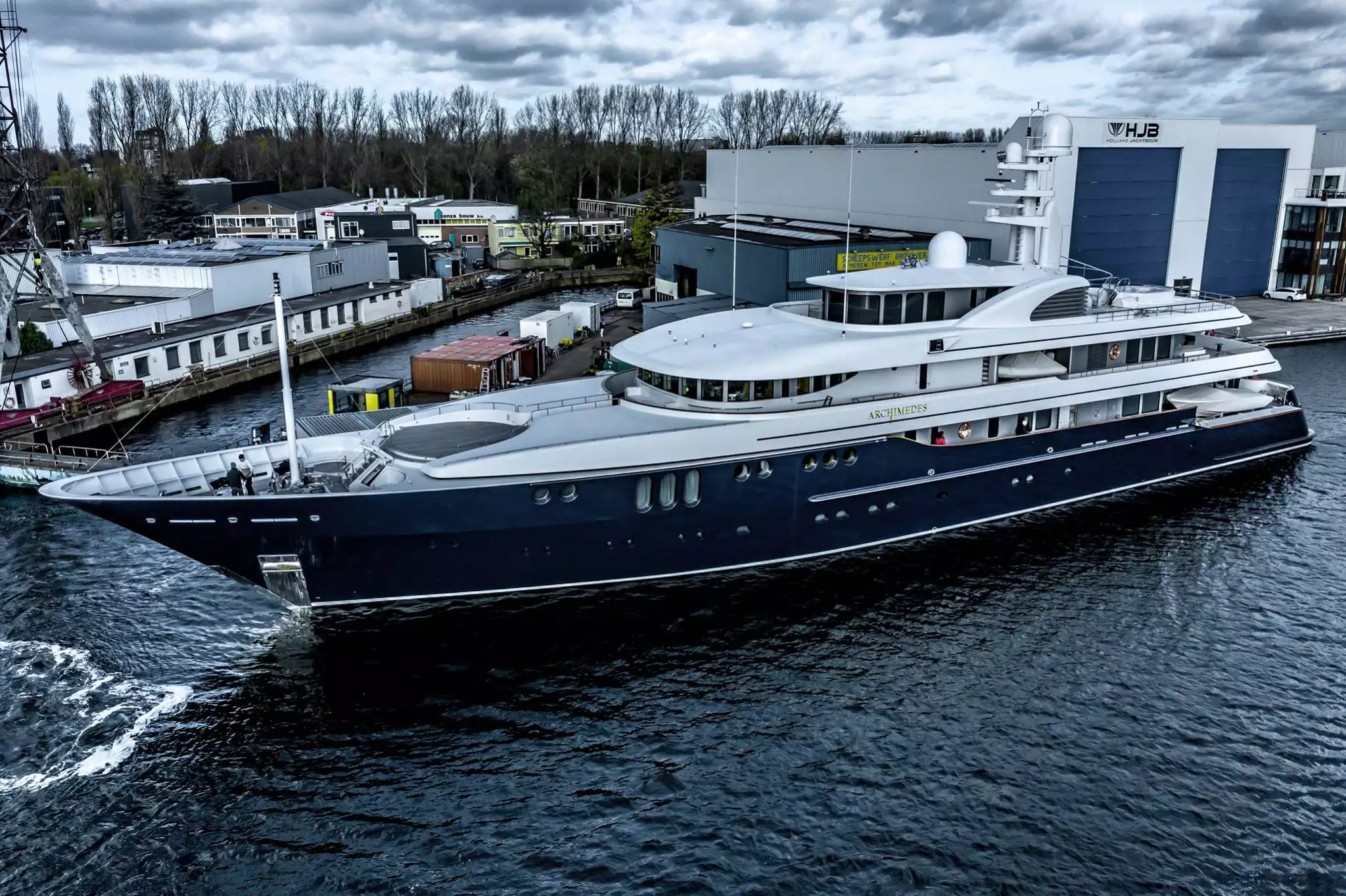 james simons yacht archimedes