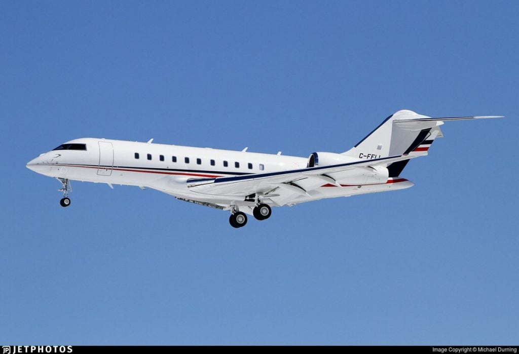 C-FFIJ Bombardier G5000 John Risley 